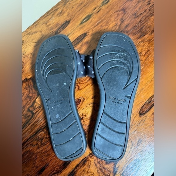 Kate Spade New York Bikini Bow Slide Sandals Polka Dots - Picture 5 of 15